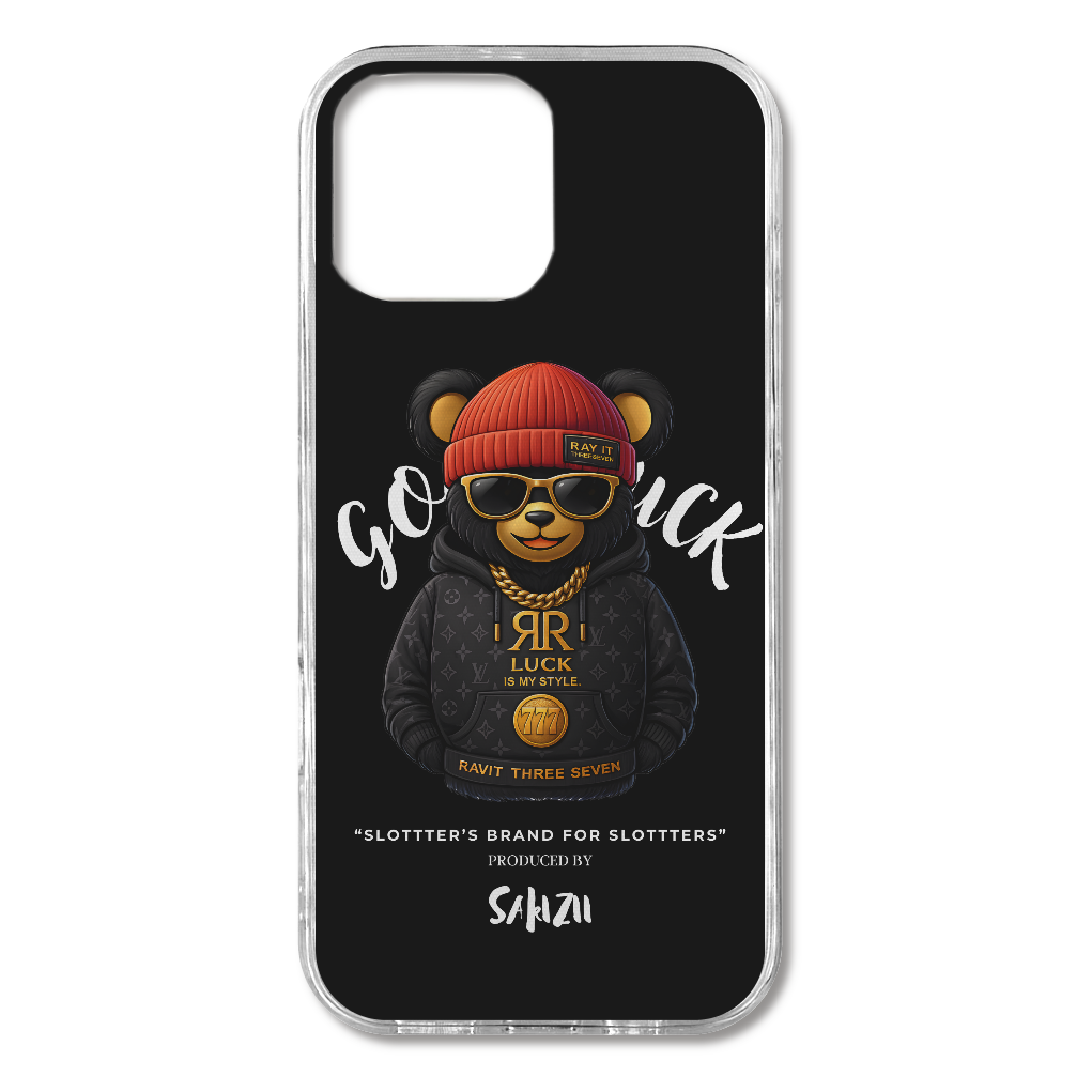 RAVIT THREE SEVEN " ゴージャスベア Ⅰ" iPhone16 ProMax TPUケース