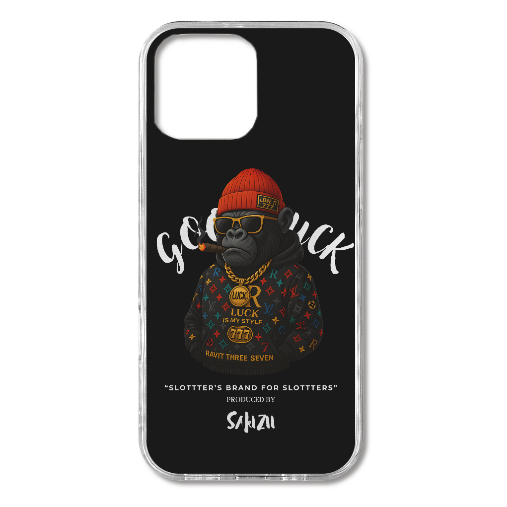 RAVIT THREE SEVEN " ゴージャスゴリラ Ⅰ" iPhone16 ProMax TPUケース