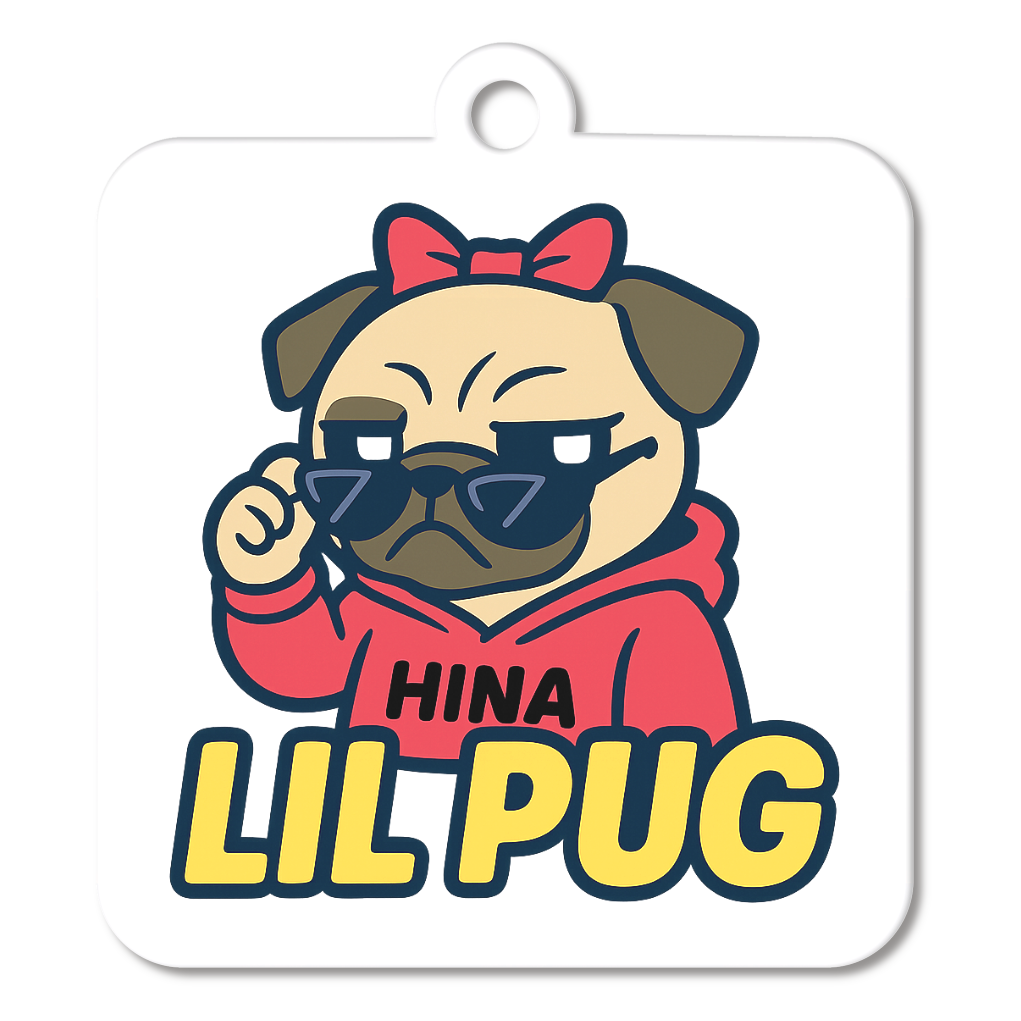 MnGR LILPUG キーホルダー
