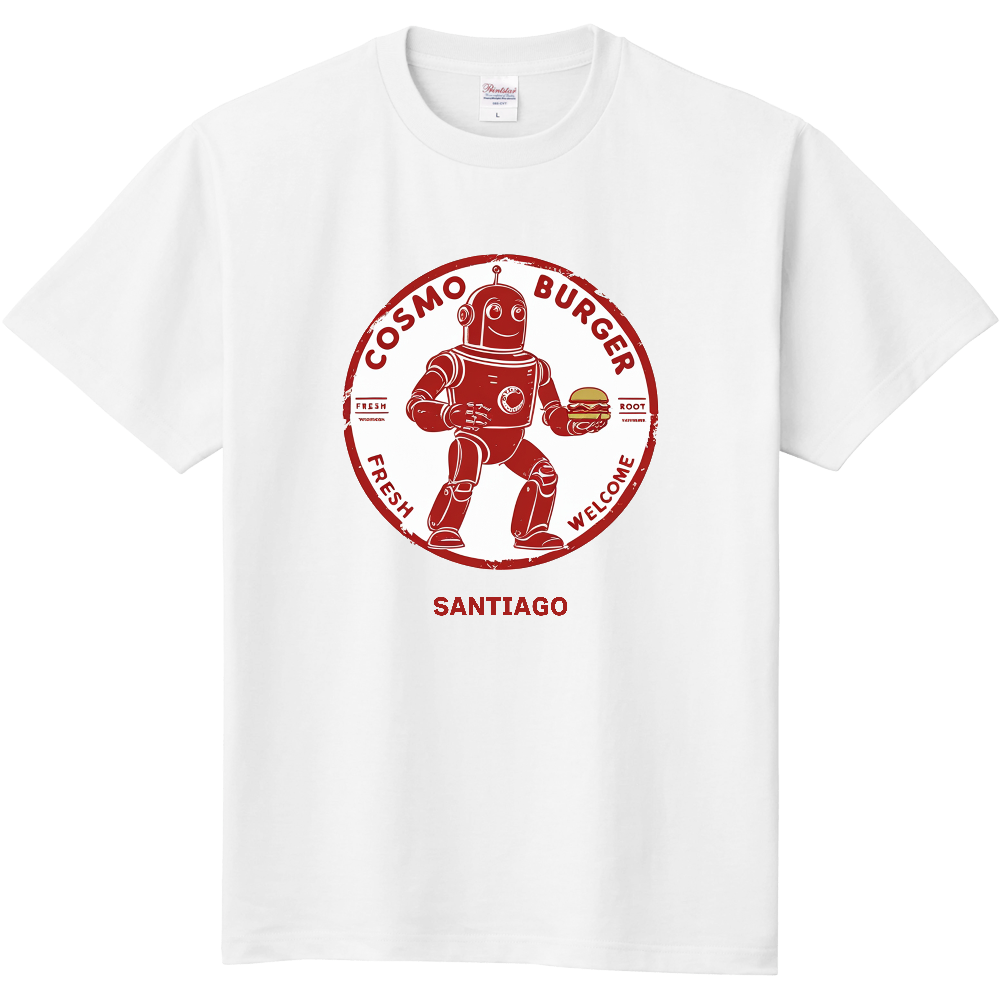 コスモバーガーのTシャツ