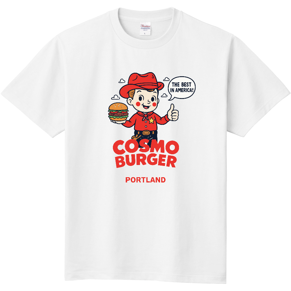 コスモバーガーのＴシャツ
