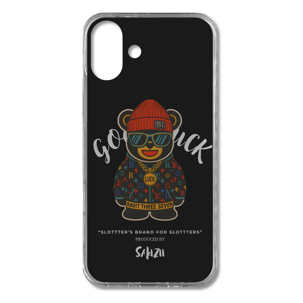 RAVIT THREE SEVEN " ゴージャスベア Ⅱ" iPhone16 Plus TPUケース