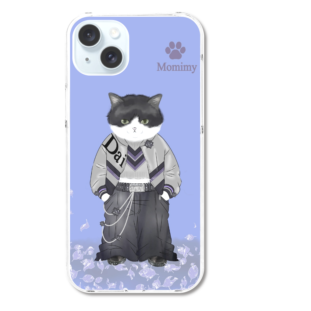 Momimy 猫のオシャレなスマホケース