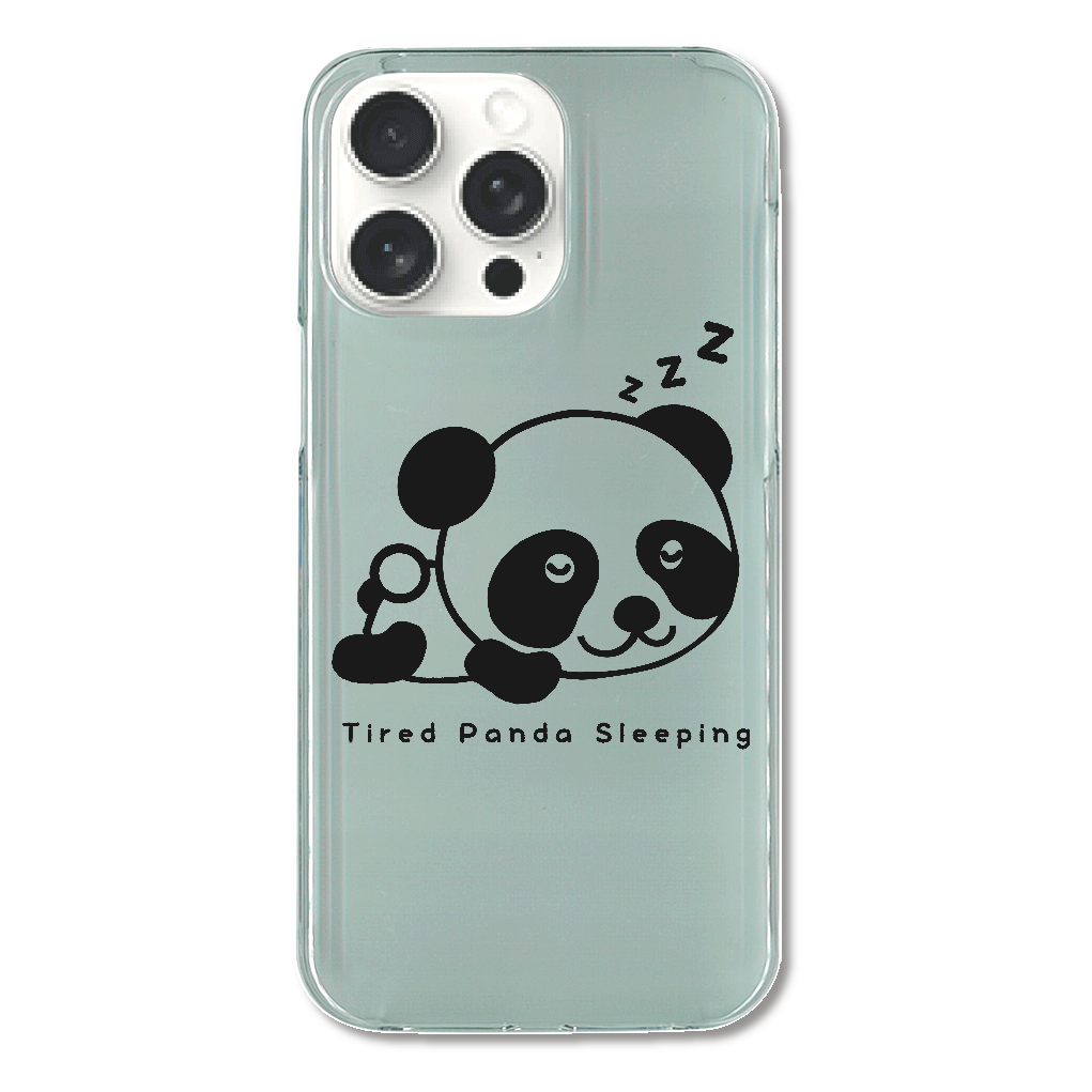 いんふぃDsgnオリジナルケース　お疲れパンダ