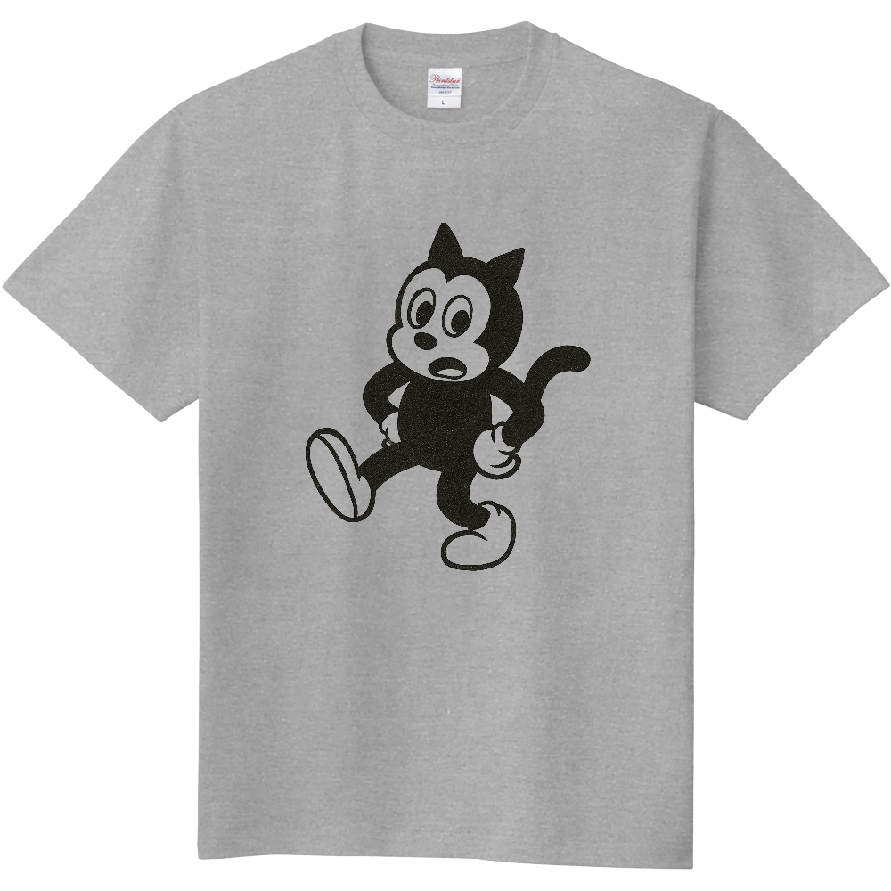 昭和風キャラクターのＴシャツ