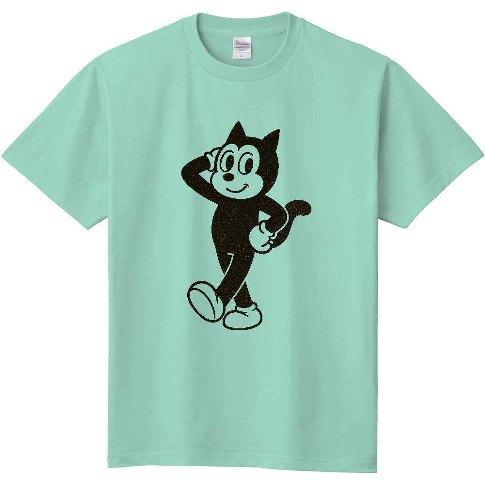 昭和風キャラクターのＴシャツ