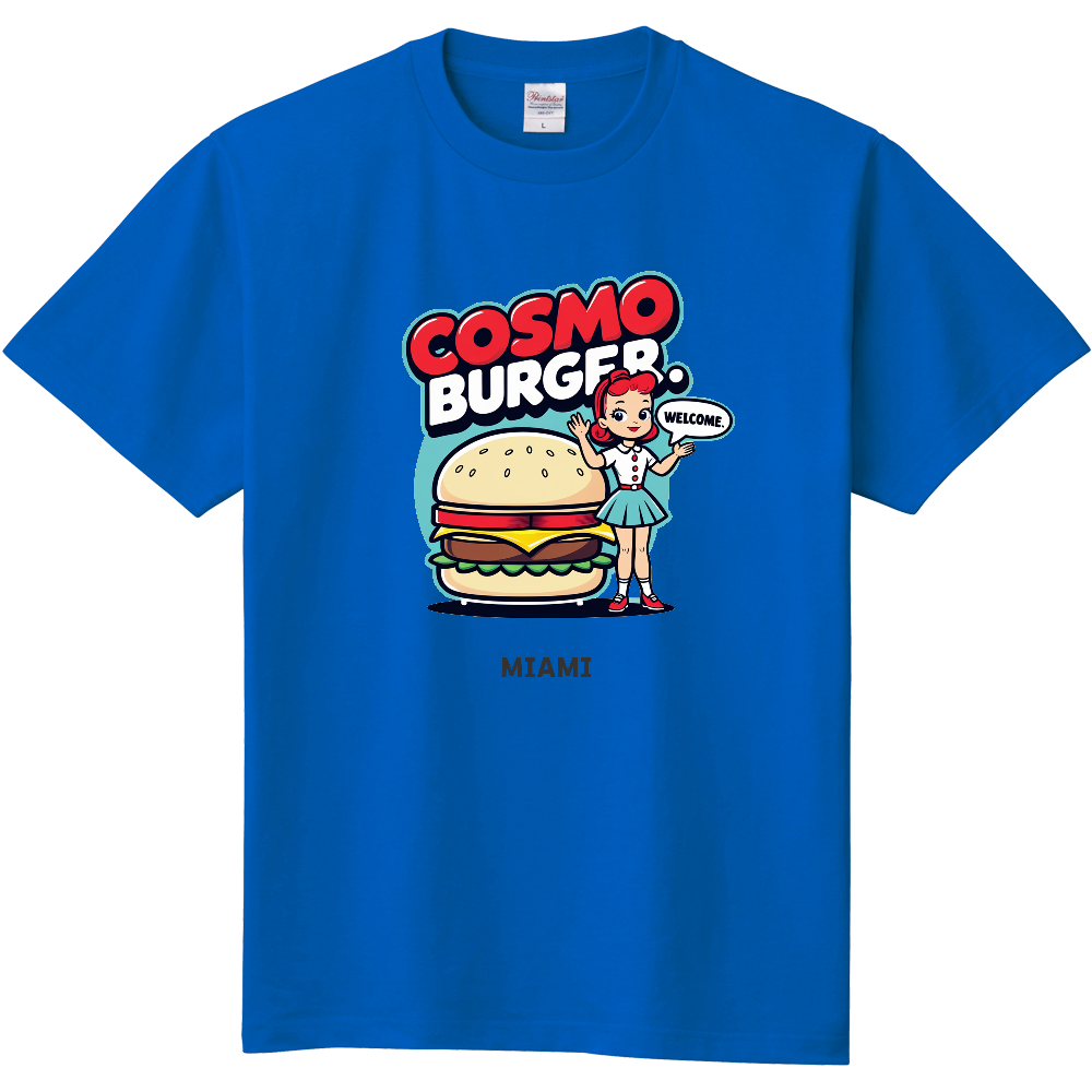 コスモバーガーのTシャツ