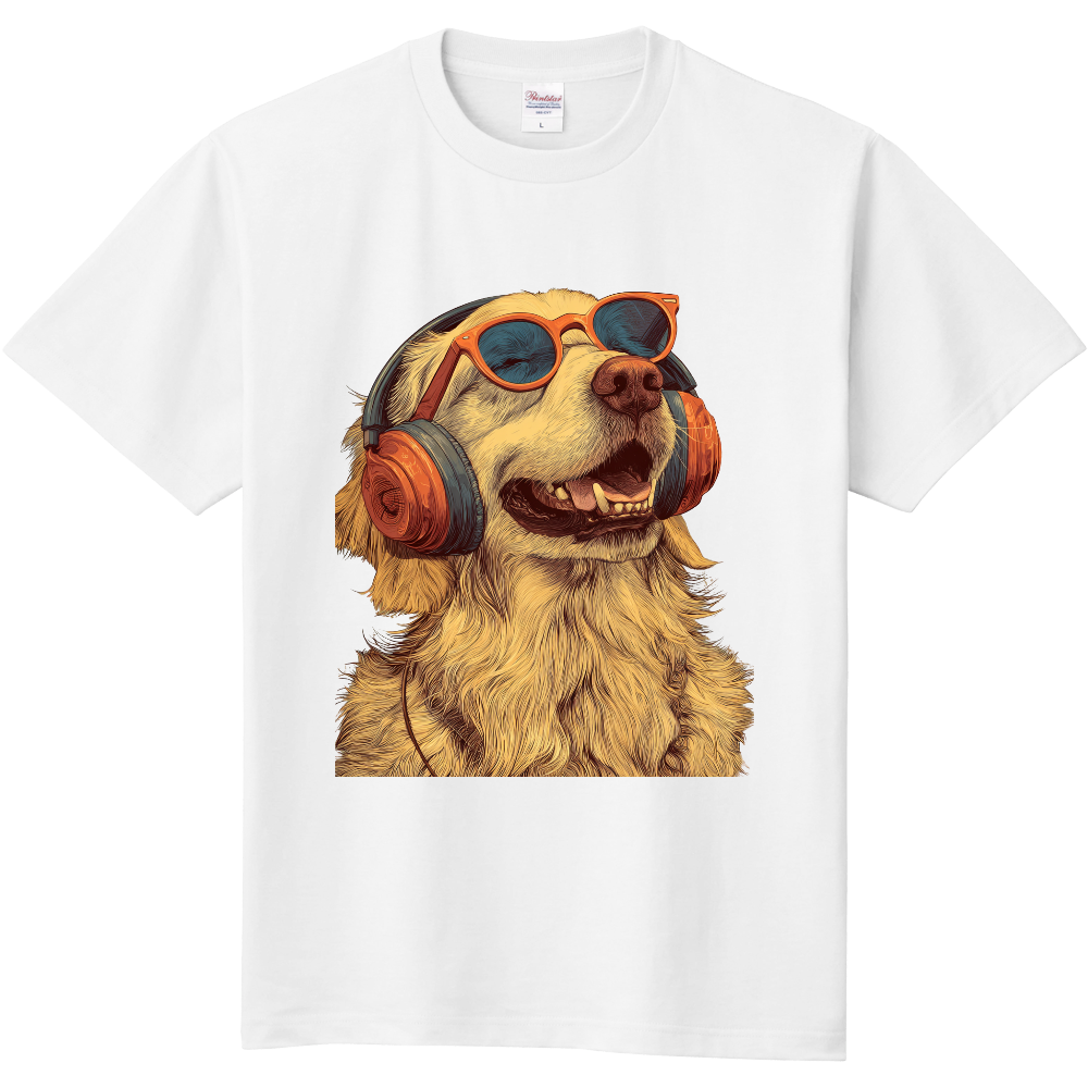 ミュージックゴールデン・シンプルデザイン