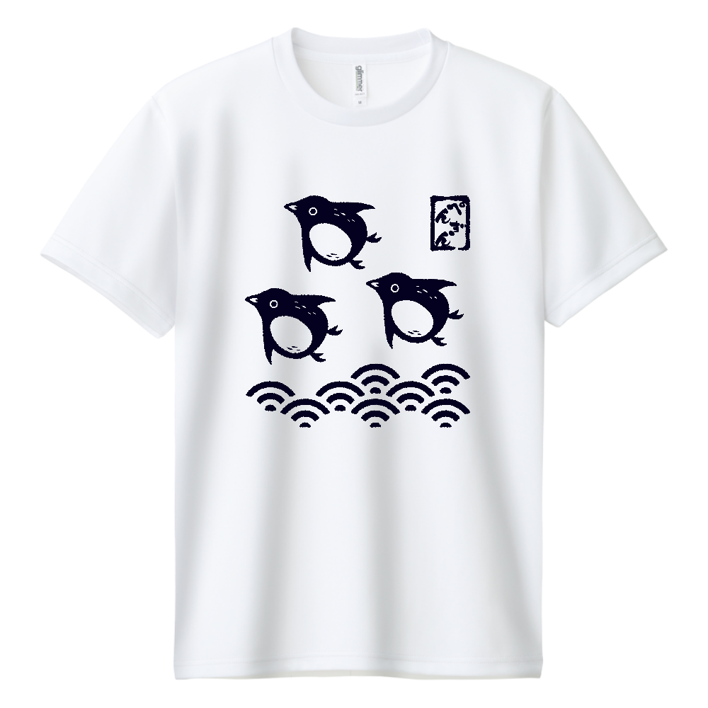 波千鳥風アデリーペンギン