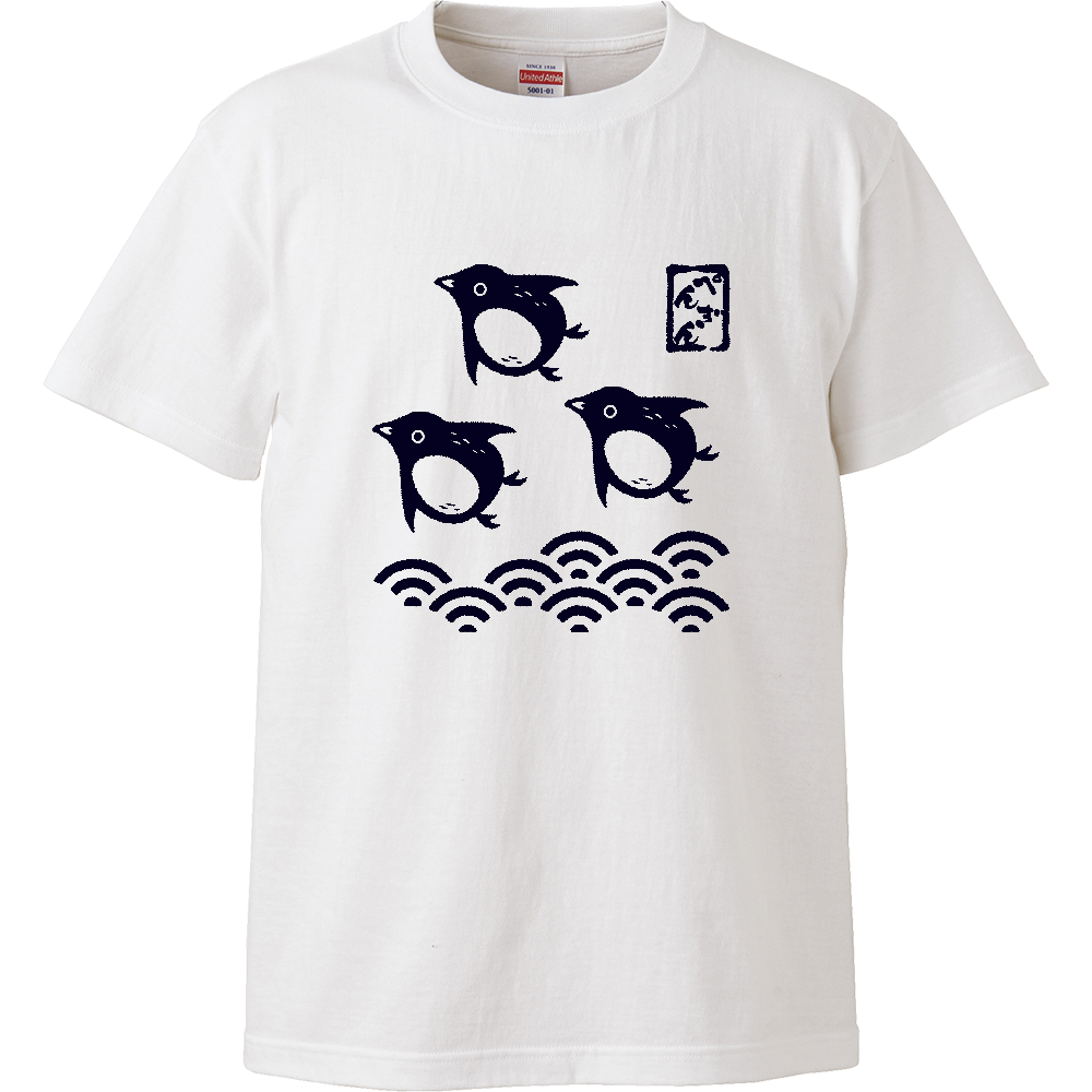 波千鳥風アデリーペンギン