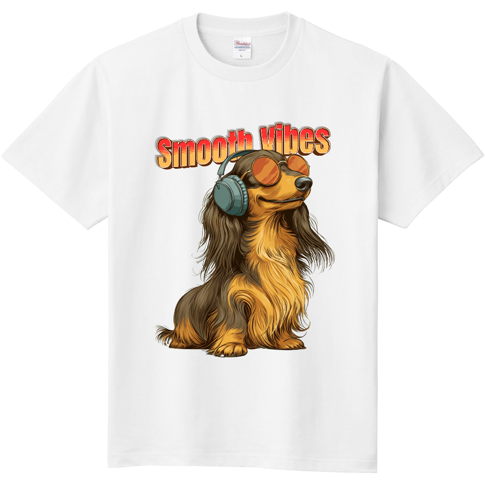 Smooth Vibes – ロングヘアードミニチュアダックスの音楽アート