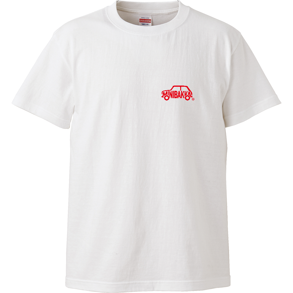 MINIBAKKAオリジナルロゴTシャツ