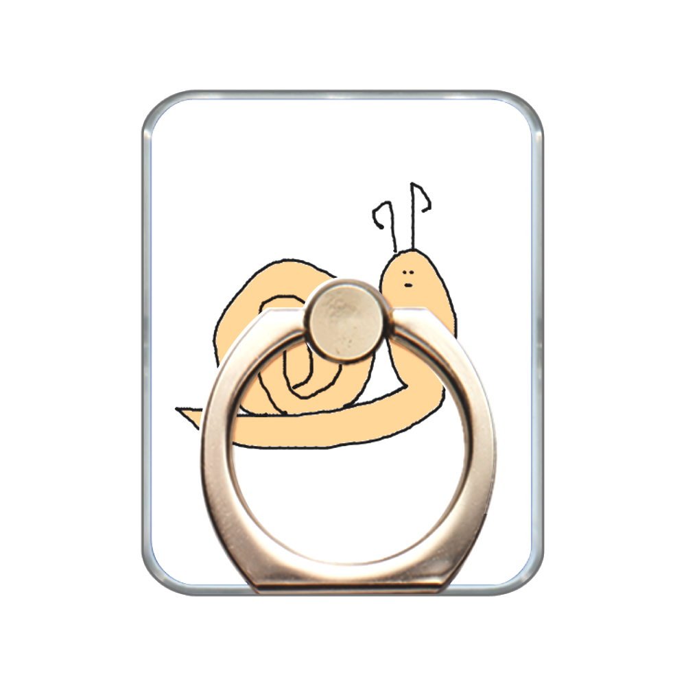 かたつむりスマホリング