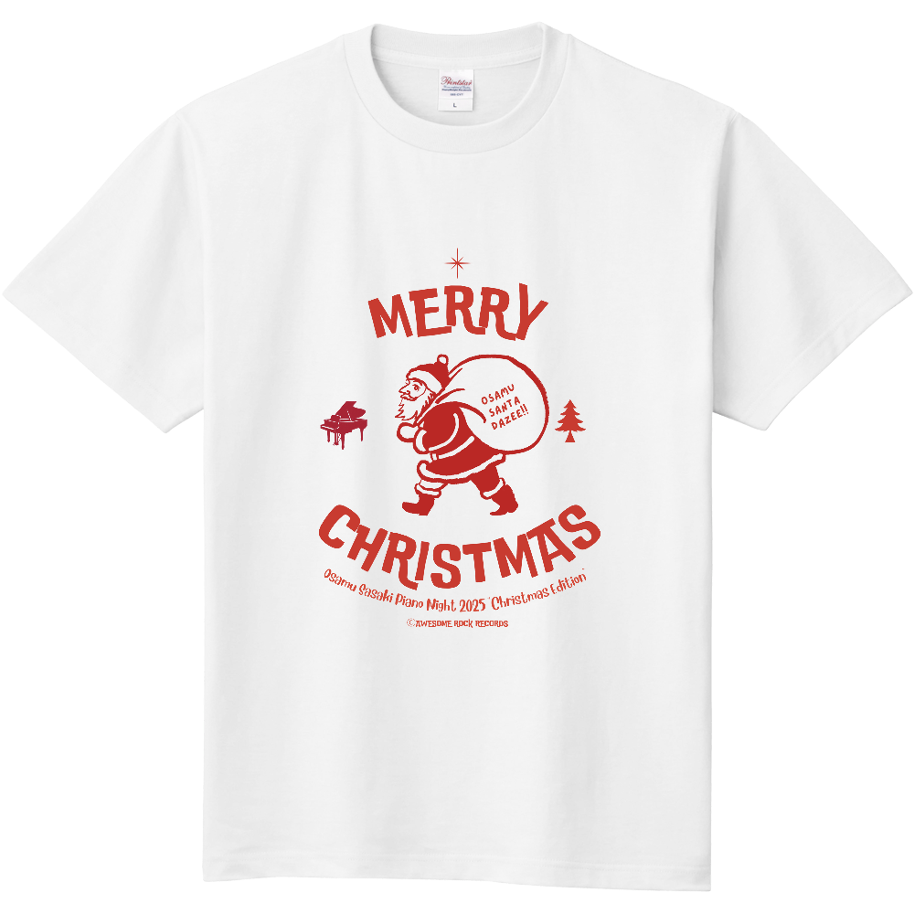 「OSAMU SANTA TYPE-A」Tシャツ