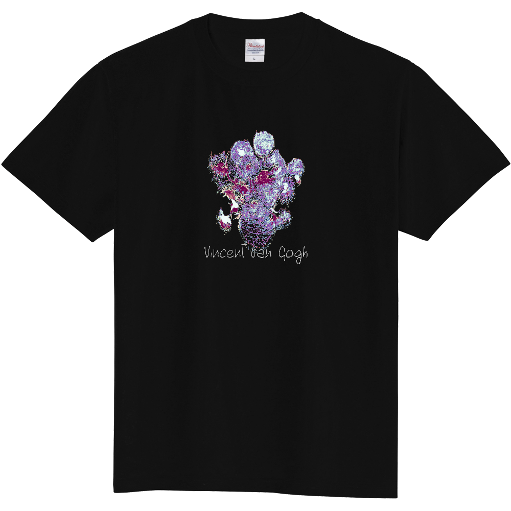 ひまわり黒Tシャツ