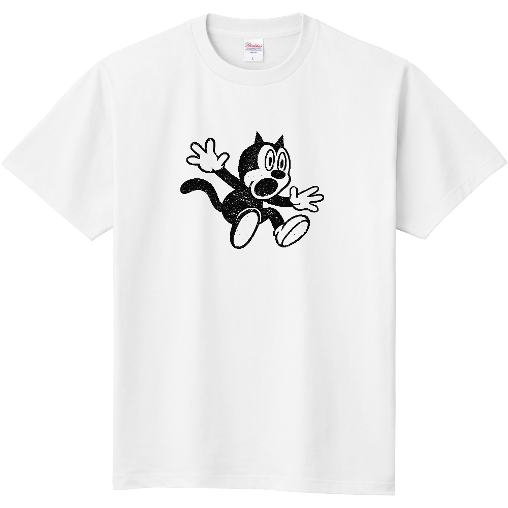 昭和風キャラクターのＴシャツ
