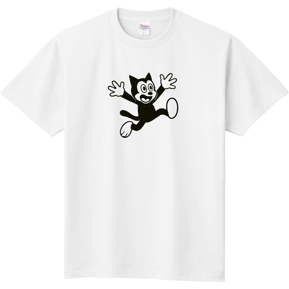 昭和風キャラクターのＴシャツ