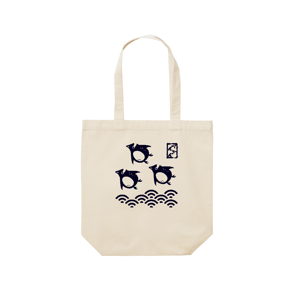 波千鳥風ジェンツーペンギン