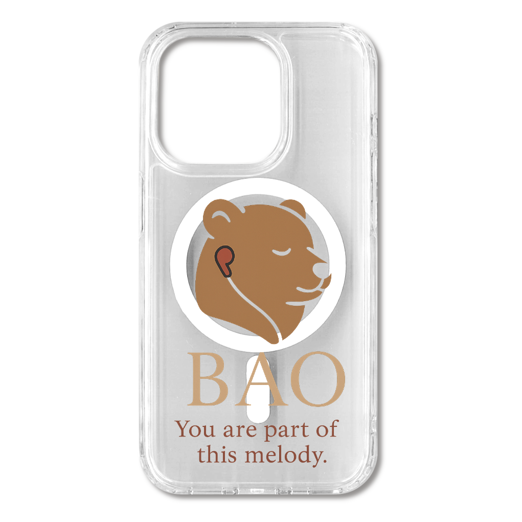 BAO　クマしゃん　iPhone15Pro MagSafe対応