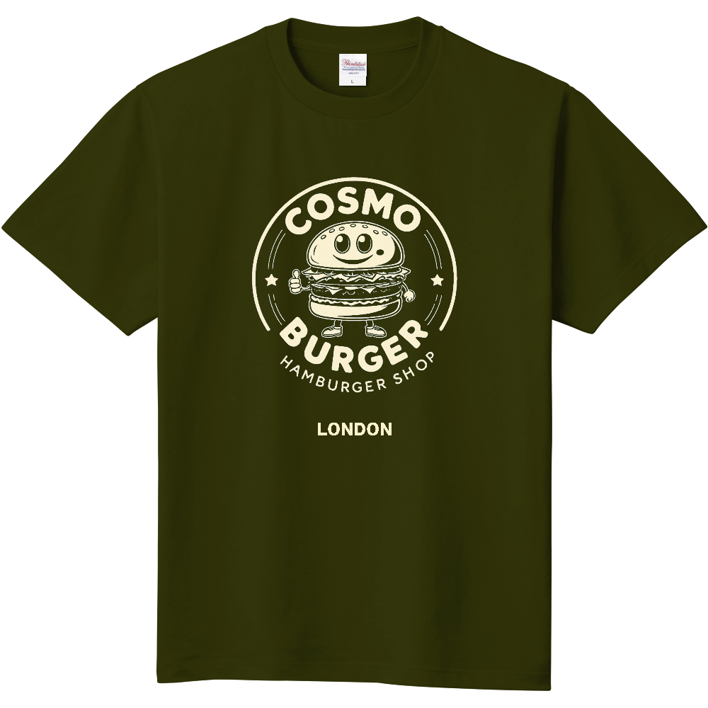 コスモバーガーのTシャツ