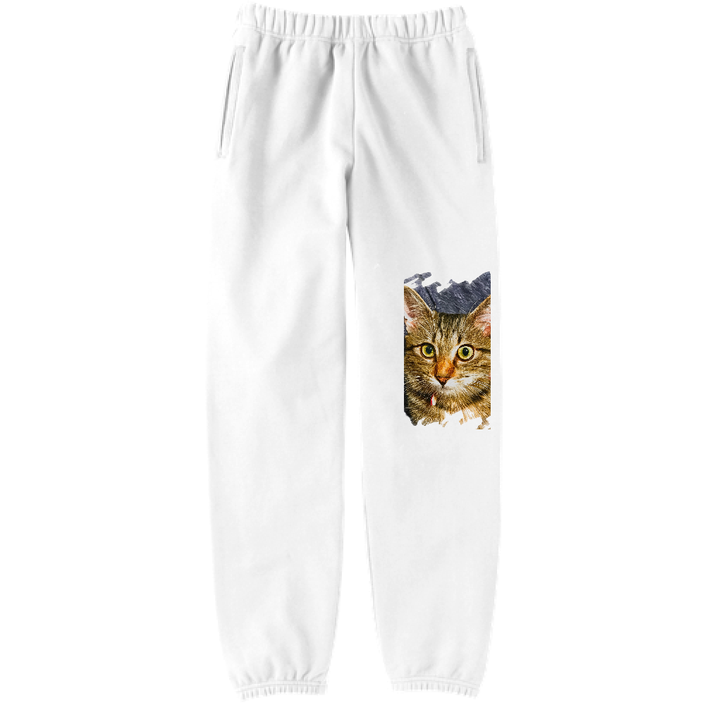 [スウェットパンツ] ねこのとら -じーっ-