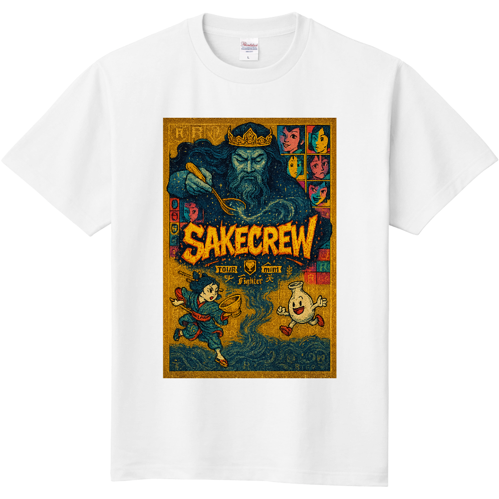 SAKECREW – “MYTHIC WAVE” 限定アートTシャツ