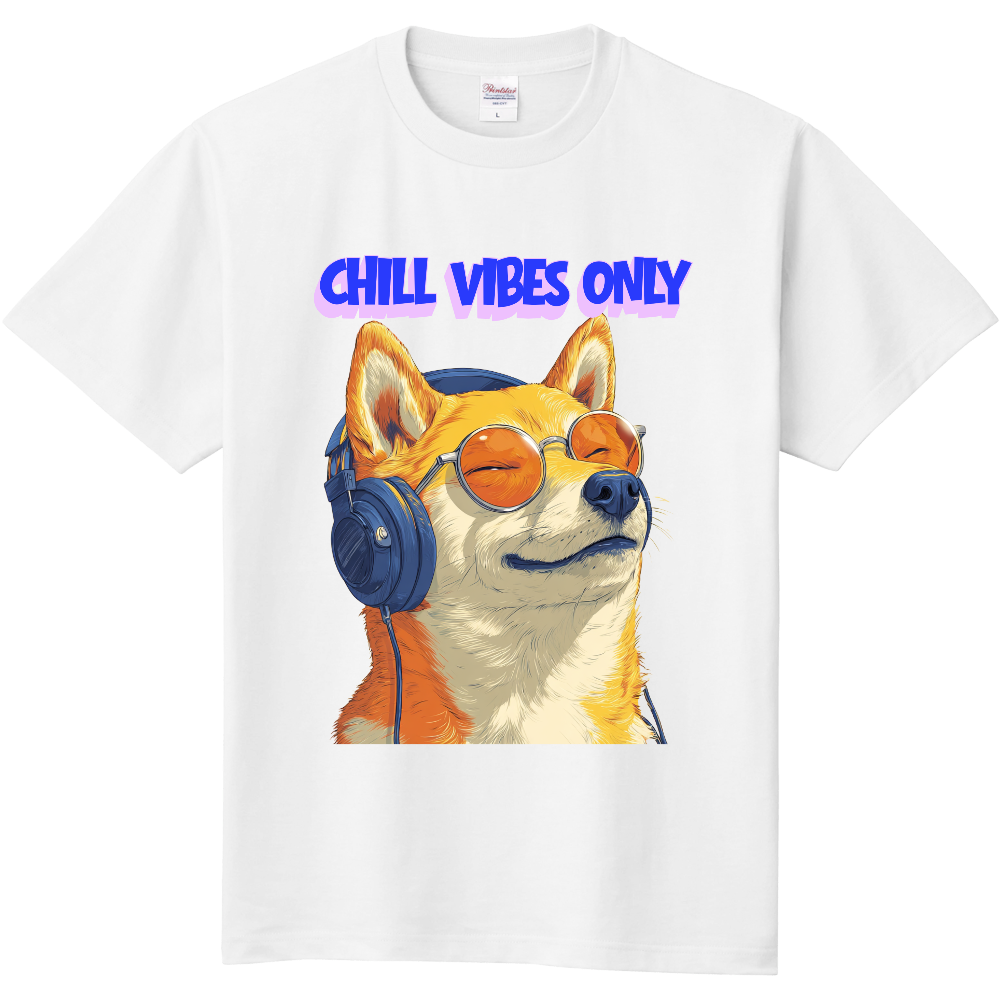 チル柴 × ミュージックアート – Chill Vibes Only