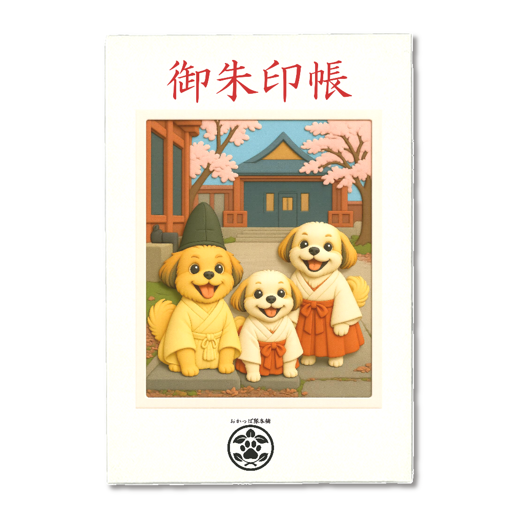 御朱印帳(おかっぱ隊アニメE)