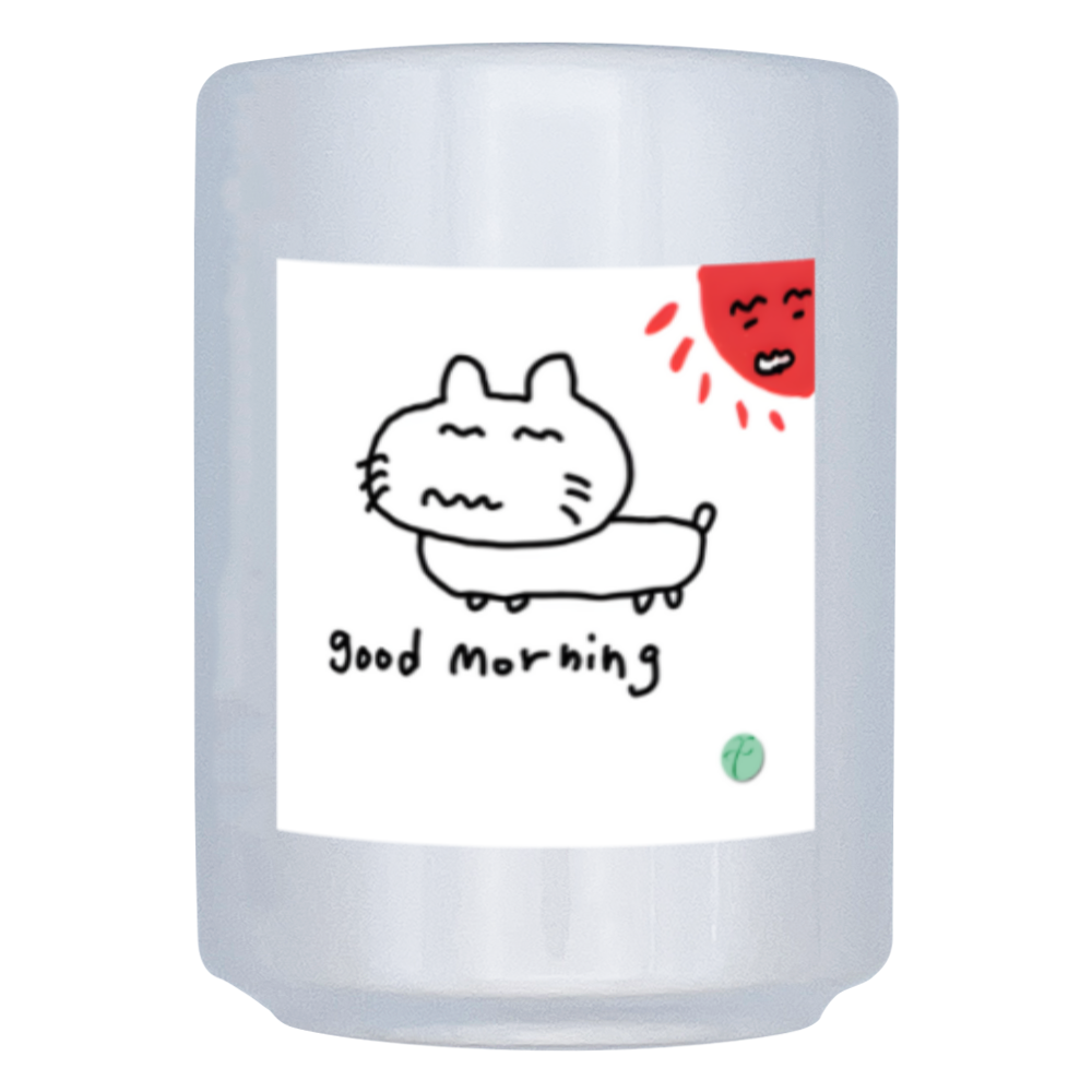 peaceねこ 湯呑み