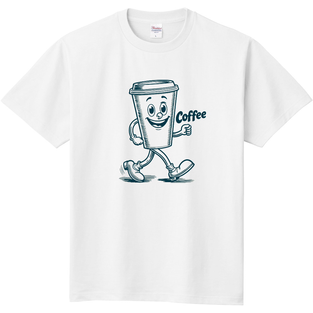 コーヒーカップのＴシャツ