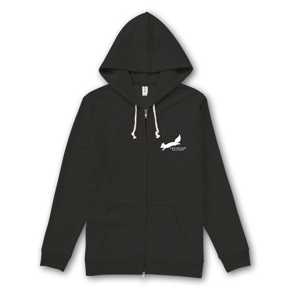 ゆきわたり工房裏起毛ジップアップパーカー