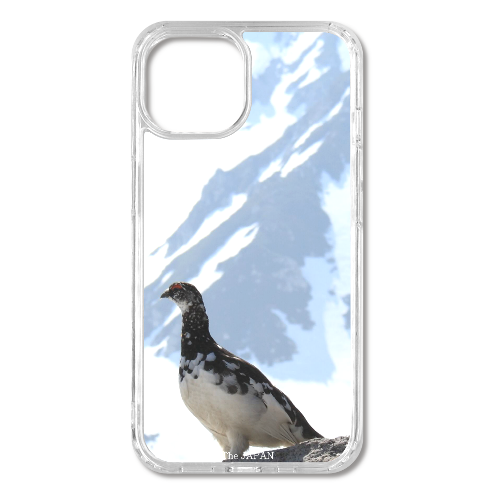 TheJAPAN23 雷鳥と立山 sq-ip-emd-0024 iPhone14 MagSafe対応 耐衝撃クリアケース