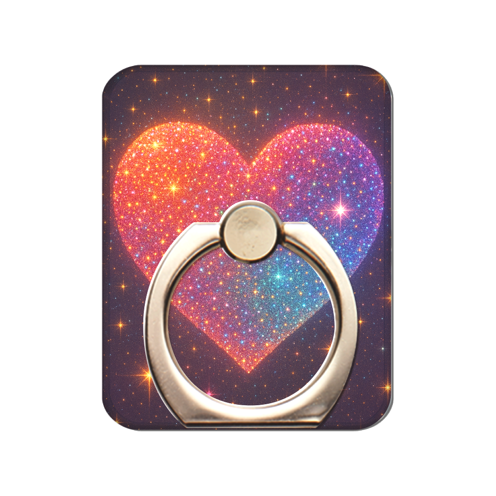 きらきらハートスマホリング