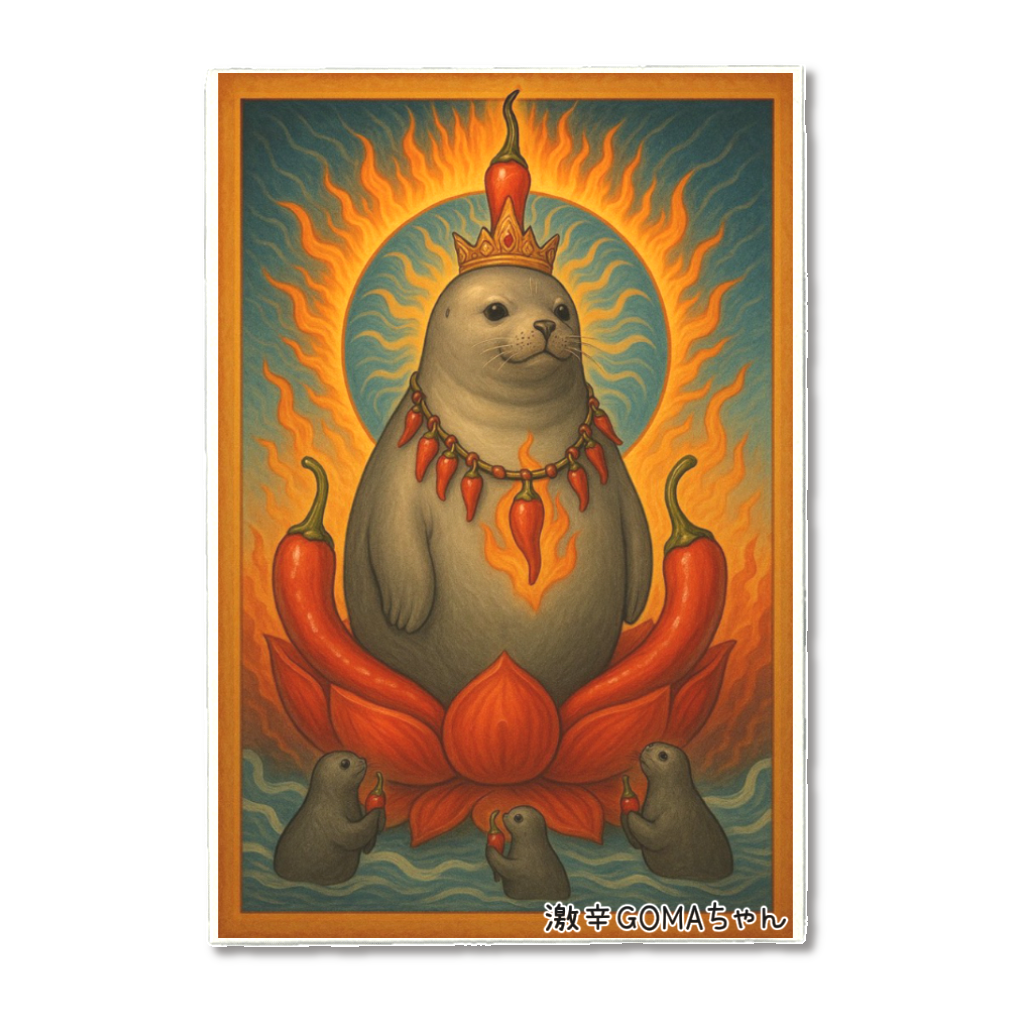 からごま工房⭐︎ホットシール神のご朱印帳