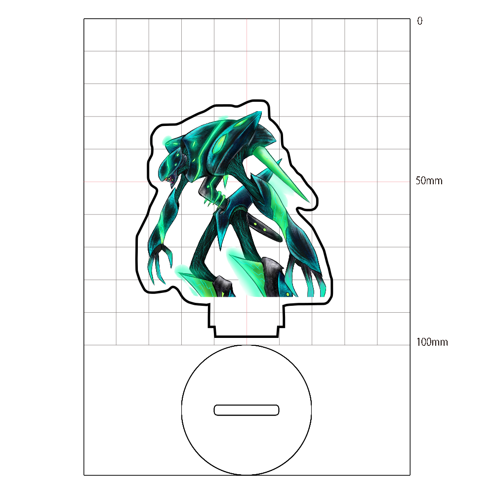 ロストランドアドベンチャー　アクリルスタンドシリーズ　鎧蟲・夜火