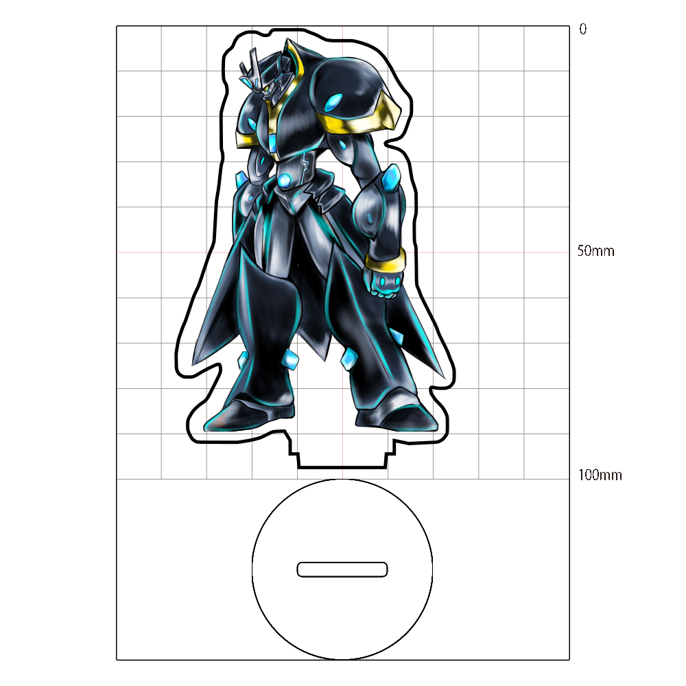 ロストランドアドベンチャー　アクリルスタンドシリーズ　巨神ジンドウ