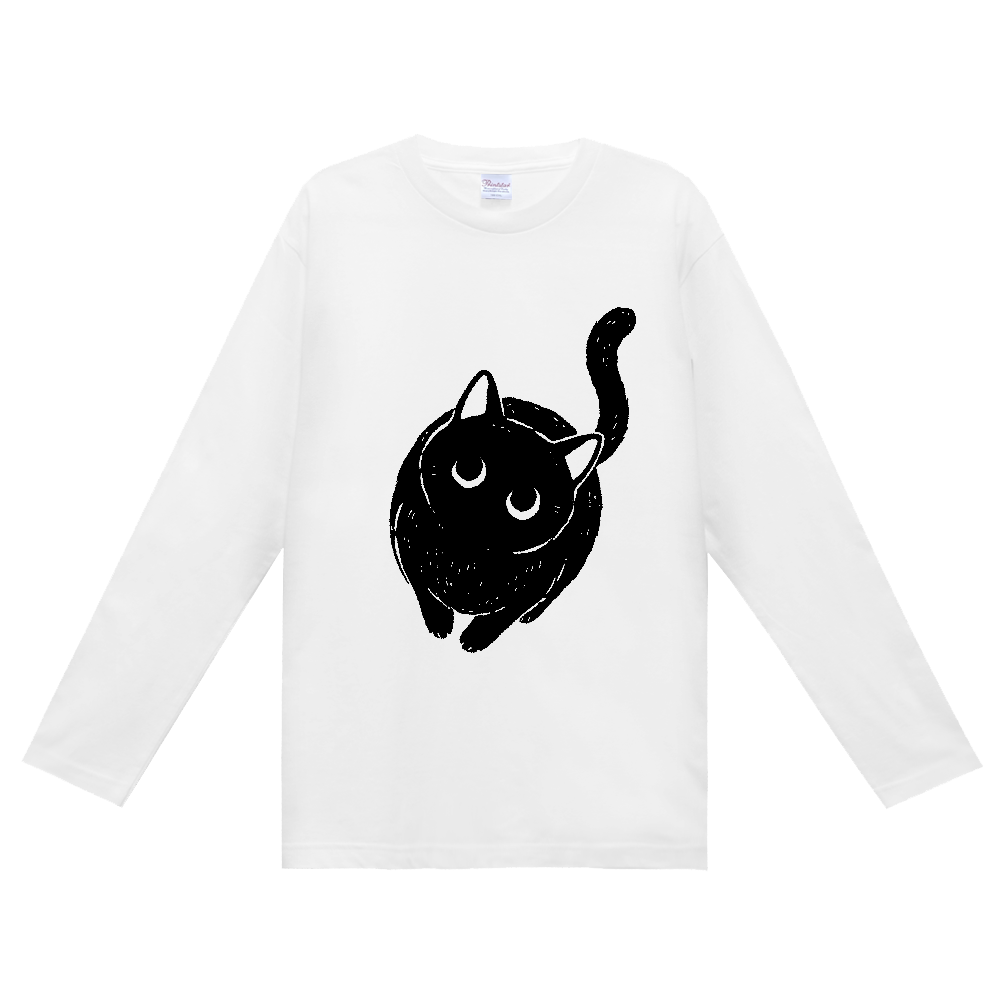 遊んでほしい黒猫くん(文字無し)