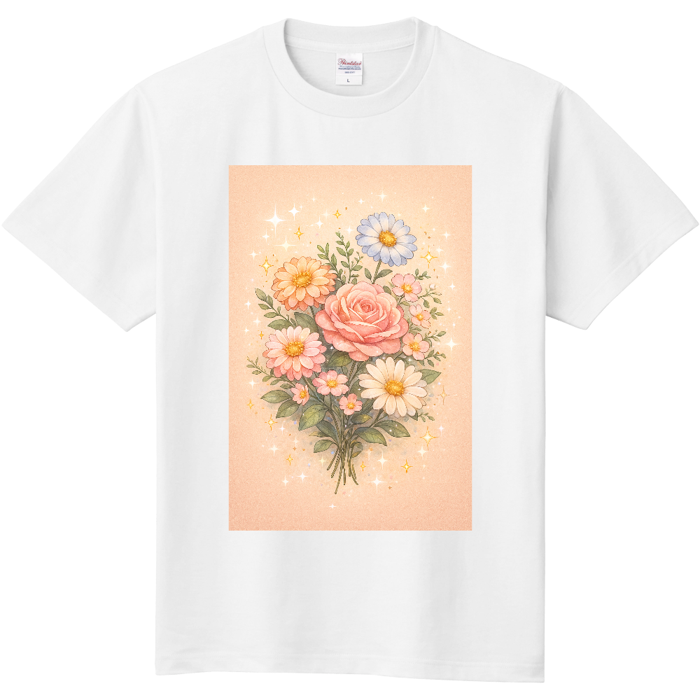 フラワーTシャツ