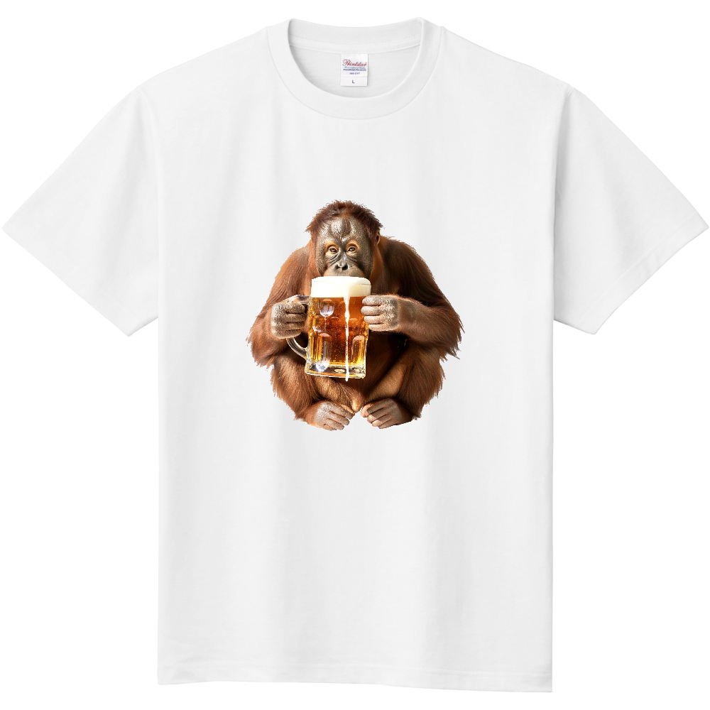 森の人がビールに出会った