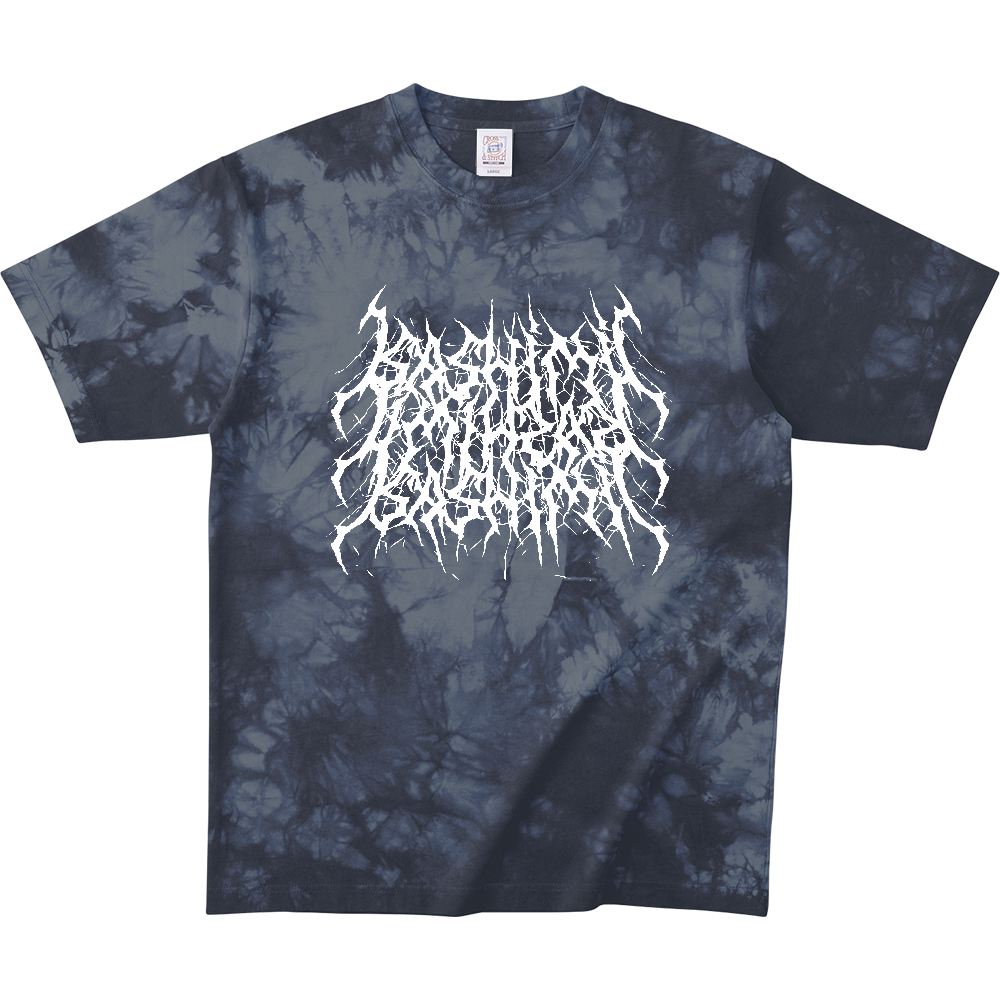 SASHIMI-T TIE-DYE LOGO WH