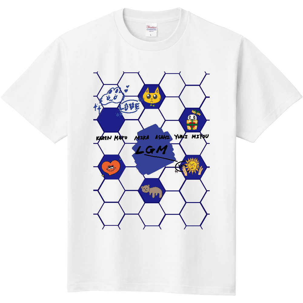 Little Glee Monster × UP-T 自分だけのリトグリTシャツが作れる