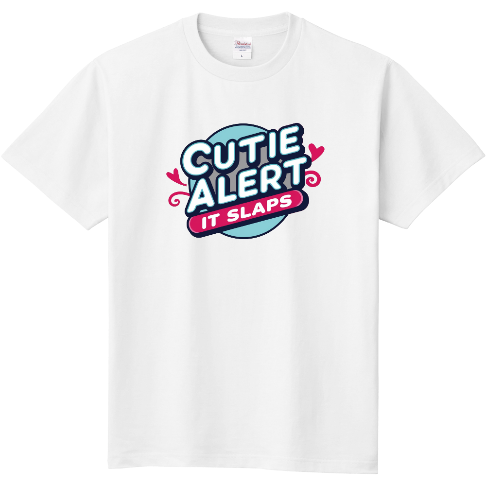 CUTIE ALERTのTシャツ