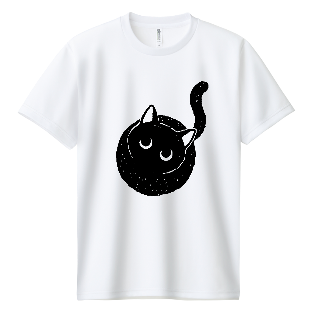 遊んでほしい黒猫くん(まんまるver)