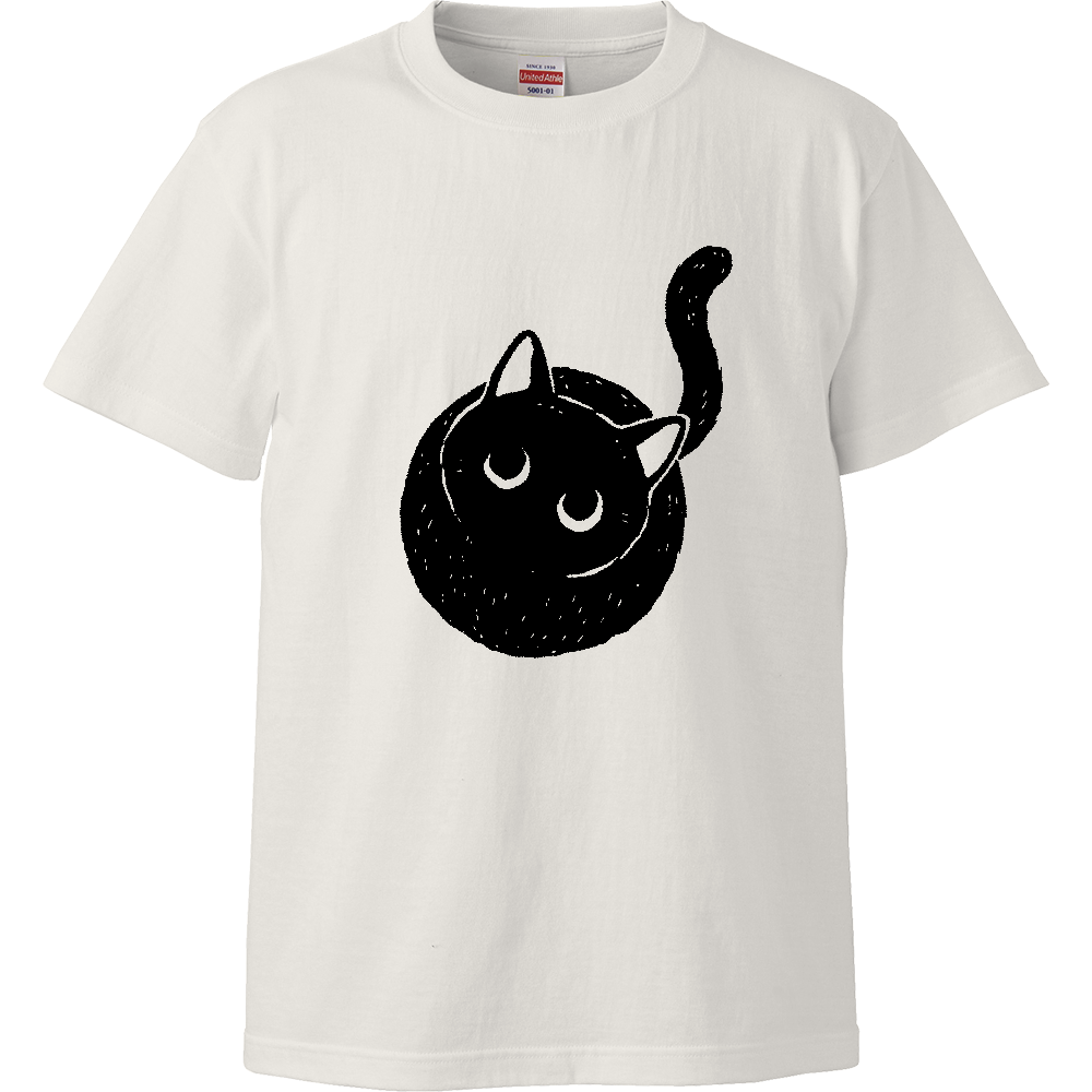 遊んでほしい黒猫くん(まんまるver)