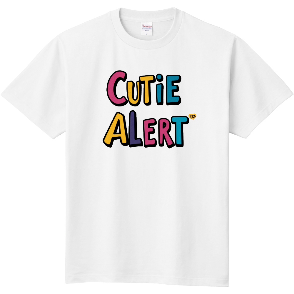 CUTIE ALERTのＴシャツ