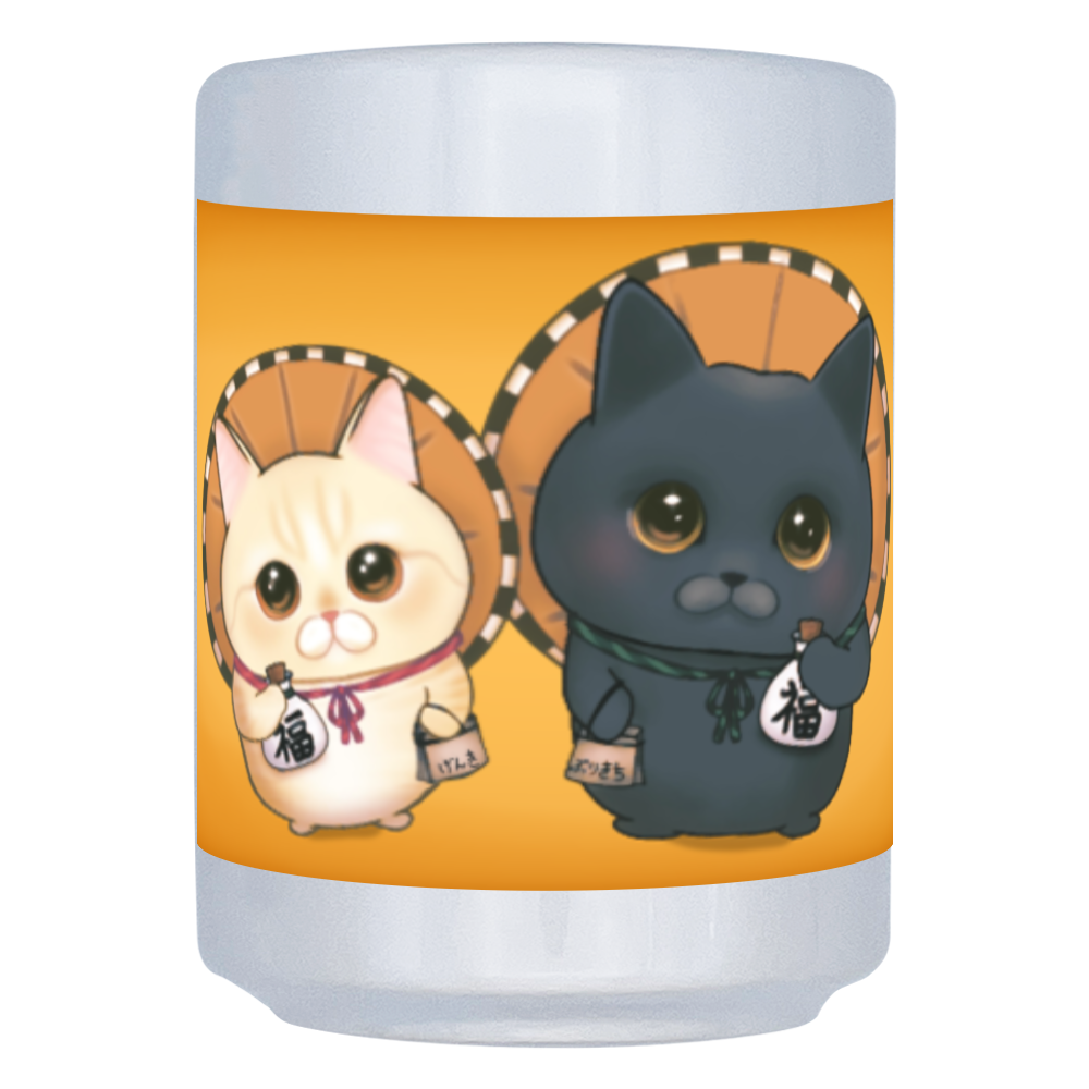 ぶりきちくんはまちん湯呑み