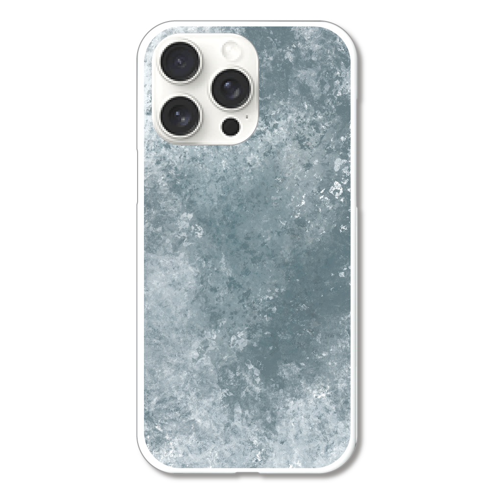 グランジ風(アッシュブルー)