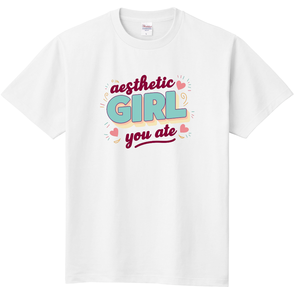 Aesthetic GirlのＴシャツ