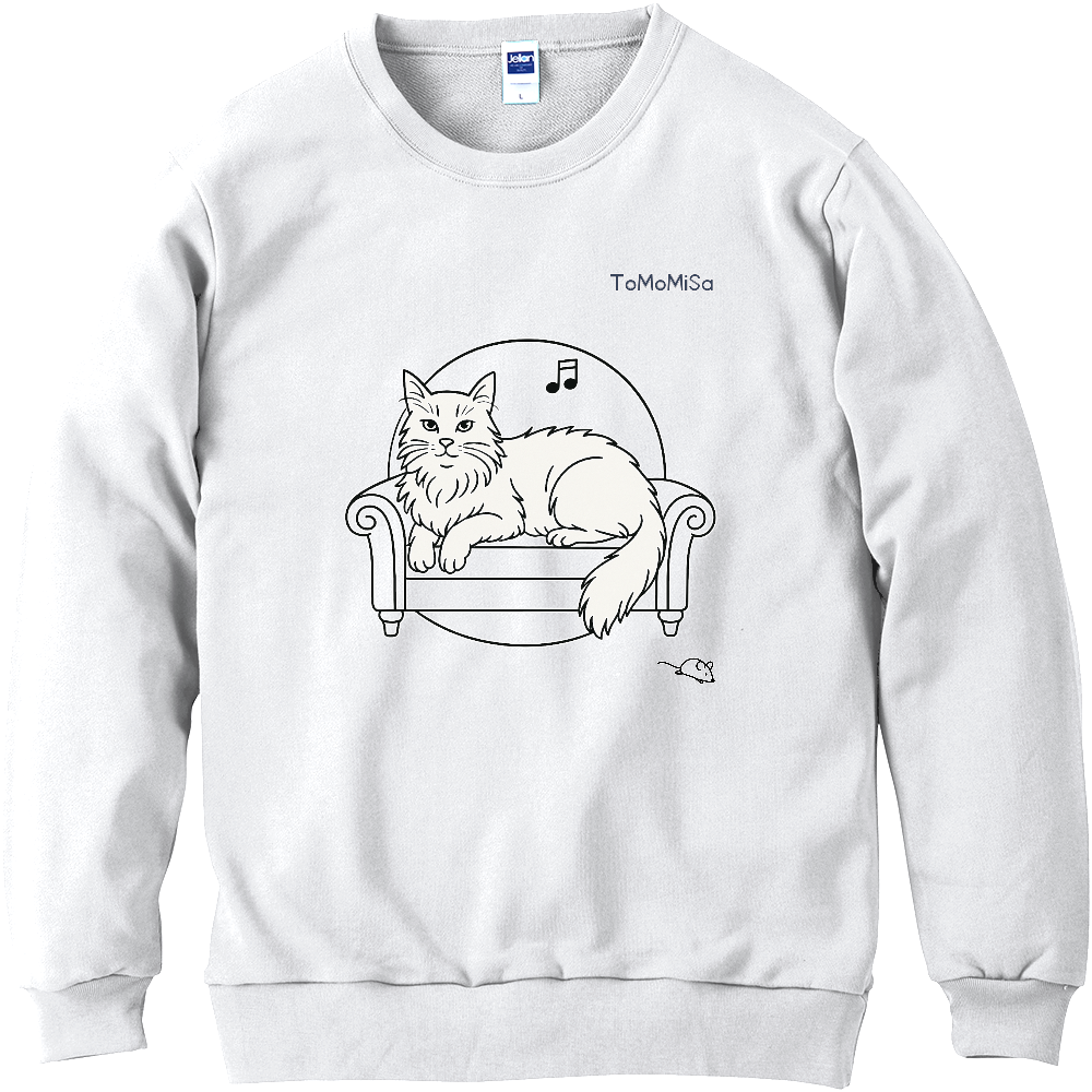 - 猫スウェット【S～XXL】