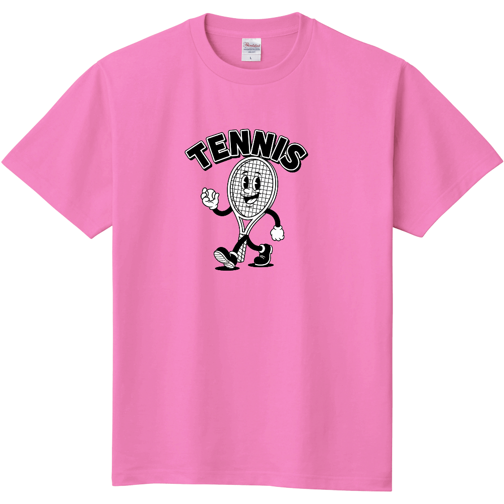 テニスラケットのＴシャツ